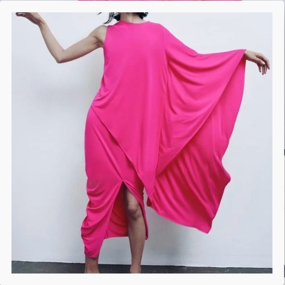 ZARA FUSHIA SKIRT - Picture 8 of 8